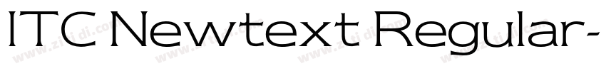 ITC Newtext Regular字体转换